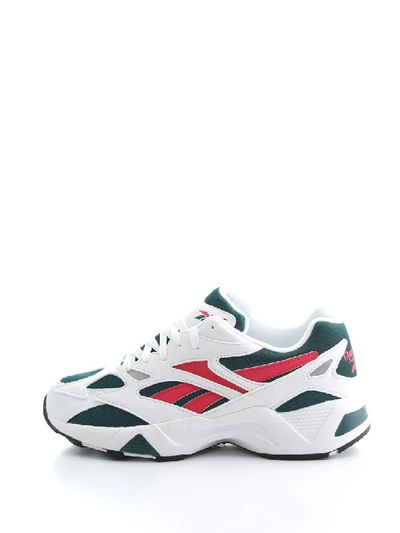 Reebok Leather And Mesh Sneakers In White