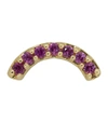 ANDREA FOHRMAN Single Pink Sapphire Rainbow Stud