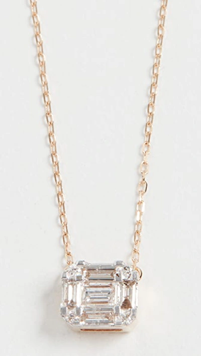 Adina Reyter Multi Baguette 14k Necklace In 14k Yellow Gold