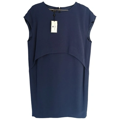 Pre-owned By Malene Birger Mid-length Dress In Navy
