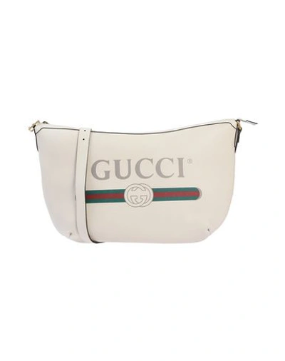 Gucci Cross-body Bags In Ivory