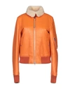 JW ANDERSON Leather jacket,41930276MS 2