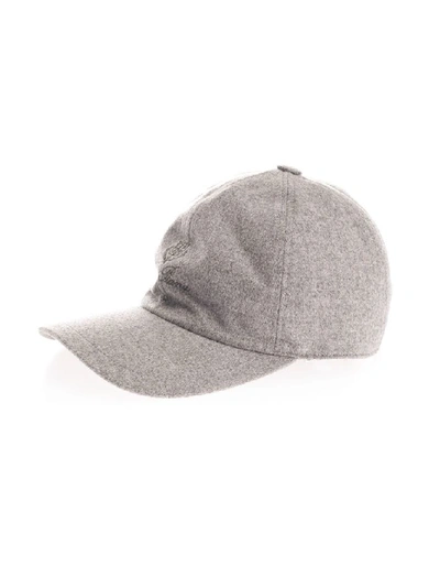 Loro Piana Men's Grey Wool Hat