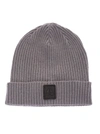 Moose Knuckles Men's Grey Wool Hat In Grey
