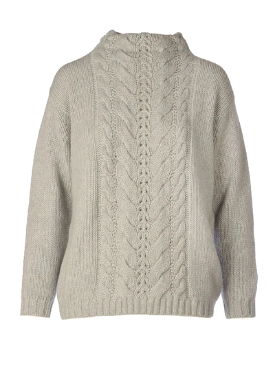 Agnona Grey Cashmere Sweater