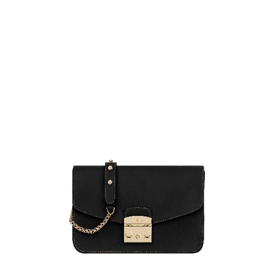 Furla Metropolis Black In Black, Black