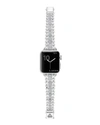 Lagos Smart Caviar Sterling Silver 38mm Apple Watch Bracelet In Diamond