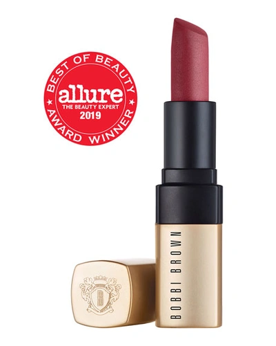 Bobbi Brown Luxe Matte Lip Color Lipstick In Brown,red
