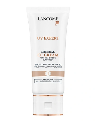 Lancôme Uv Expert Mineral Cc Cream Tinted Moisturizer Broad Spectrum Spf 50 In Nude