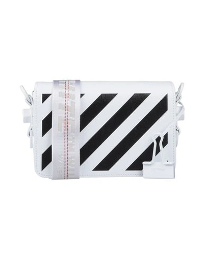 Off-white Woman Cross-body Bag White Size - Soft Leather
