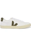 VEJA NET SUSTAIN ESPLAR LEATHER AND SUEDE trainers