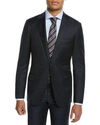 Hickey Freeman Men's Two-piece Tasmanian Suit In Navy