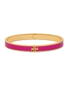 Tory Burch Kira Enameled Bracelet, Pink/gold In Pink/gold