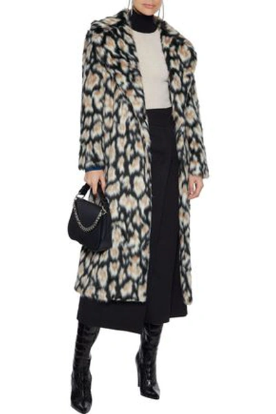 Ainea Leopard-print Faux Fur Coat In Animal Print