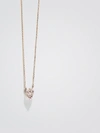ADINA REYTER SOLID PAVE TEARDROP NECKLACE - YELLOW 14K - SIZE ONE
