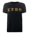 ETRO FLORAL RAMAGE LOGO PRINT T-SHIRT,6b289279-dbeb-9772-2fdd-6ff0ad1a29a4