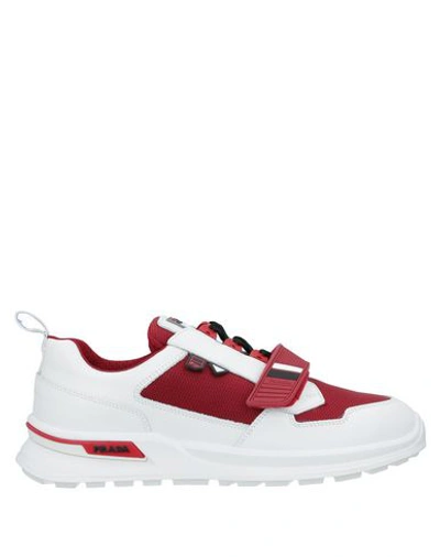 Prada Sneakers In Red