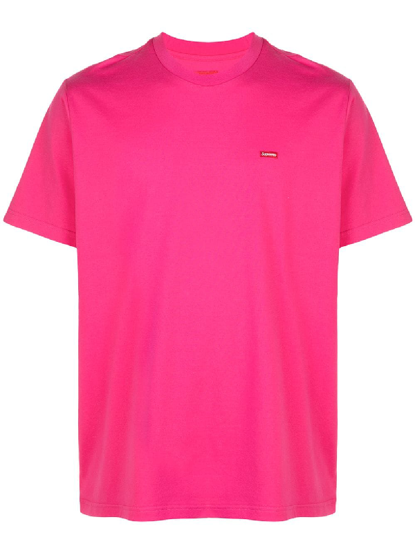 Supreme Small Box Logo T Shirt In Pink Modesens