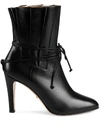 GUCCI GATHERED UPPER ANKLE BOOTS