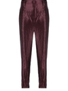 PHAÉDO STUDIOS SATIN CROPPED TROUSERS