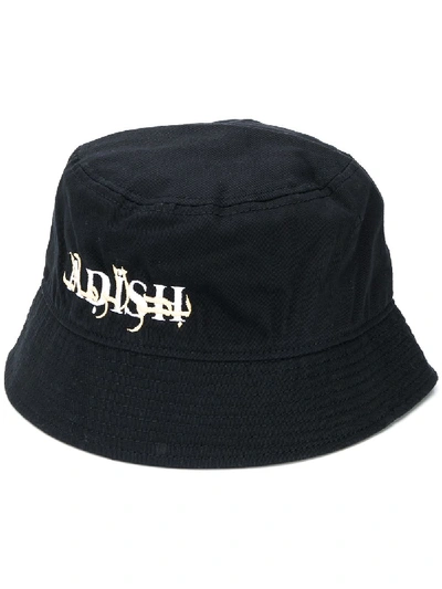 Adish Logo渔夫帽 In Black