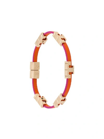 Tory Burch Logo In Pink ,gold