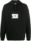 GIVENCHY CONTRASTING LOGO PATCH HOODIE