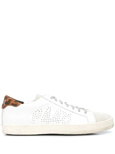 P448 John Low-top Trainers In White