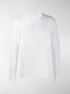 Prada Crew-neck Jumper In White