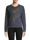 TEREZ GLIMMER SWEATSHIRT,0400011881779