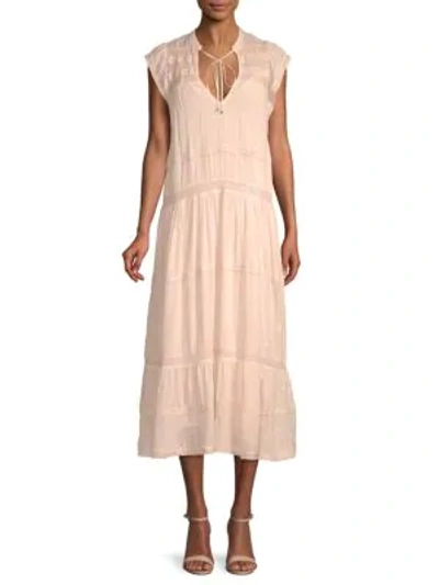 chinese dress ladies Free People Gia Shift Printed Mini Dress – White Chocolate Couture main image 0