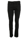 7 FOR ALL MANKIND BLACK COTTON JEANS,SD4R370RP