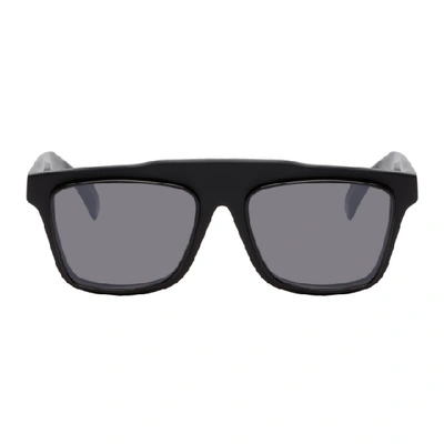 Yohji Yamamoto Black Yy7022 Sunglasses In 002 Black