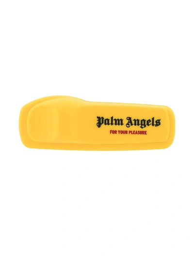 Palm Angels Security Tag In Yellow