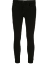 L AGENCE CROPPED SKINNY JEANS