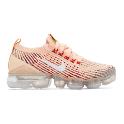 Nike 粉色 Air Vapormax Flyknit 3 运动鞋 In Pink