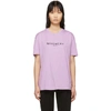 GIVENCHY GIVENCHY PURPLE VINTAGE T-SHIRT