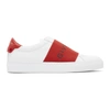 Givenchy Urban Street Logo Band Sneaker In 112 Red