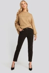 MANGO MANGO NEWMOM TROUSERS - BLACK