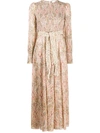 Zimmermann Paisley Print Dress In 大地色