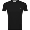 Vivienne Westwood Orb Embroidery Boxy-fit T-shirt In Black