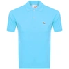 LACOSTE SHORT SLEEVED POLO T SHIRT BLUE,127836