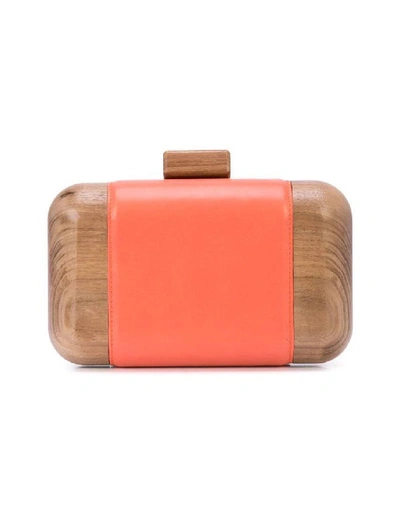 Bakari Juliette Clutch Bag In Orange