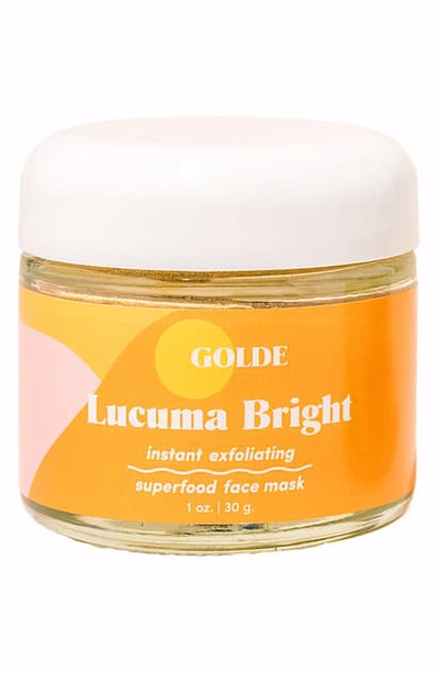 Golde Lucuma Bright Instant Exfoliating Superfood Face Mask