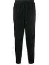 Ermenegildo Zegna Tapered-jeans Mit Kordelzug In Black