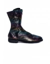 GUIDI RAINBOW LEATHER ZIP BOOTS,310/RBW