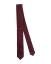 Prada Tie In Maroon