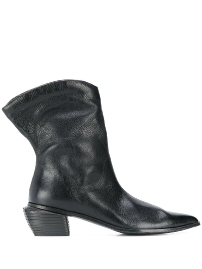 Marsèll Western Style Boots In Black