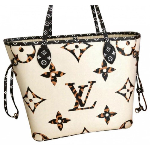 White Neverfull Lv Bag Literacy Basics