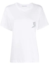 Alexander Wang T High Twist Jersey T-shirt In White
